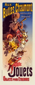 Magasin Des Buttes Chaumont 1899 Poster by Jules Chéret