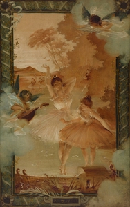 Ballerinas Figurative Poster by Jules Chéret