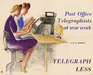 Post Office Telegraphists at War Work – Telegraph Less 2