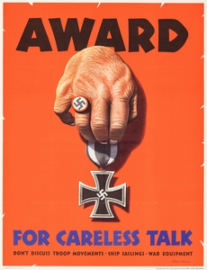 Award For Careless talk 1944 