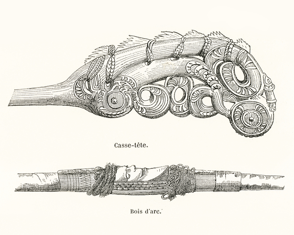 decorative motifs on weapons. 1888 edition Lornement Polychrome by Albert Racine 1825–1893. by IStockHistory com