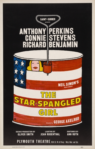 The Star-spangled girl 1966 Artcraft Lithograph American 1905–1970 Poster by IStockHistory com