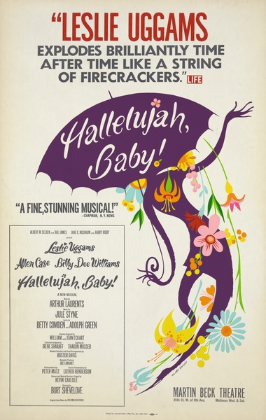 Hallelujah baby! 1967 Hilary Knight American 1926-? Artcraft Lithograph Poster by IStockHistory com