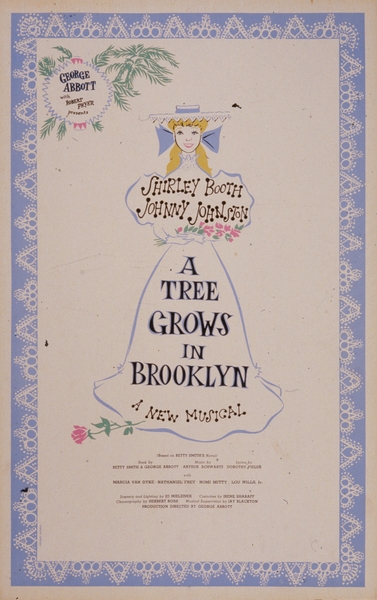 A tree grows in Brooklyn 1951 American 1905–1970 Artcraft Lithograph Poster by IStockHistory com