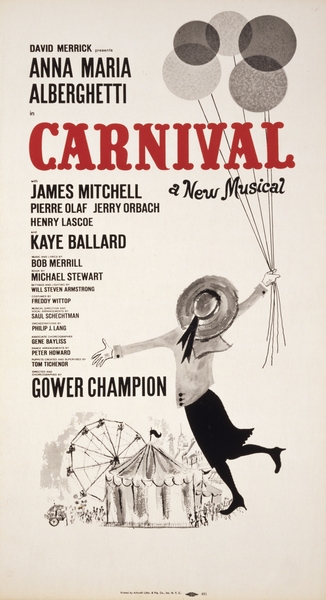 Carnival 1961 American 1905–1970 Artcraft Lithograph Poster by IStockHistory com