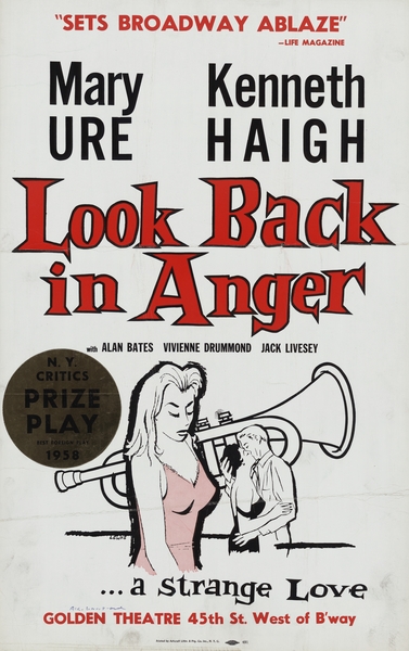 Look back in anger 1958 Artcraft Lithograph Poster 1905–1970 by IStockHistory com