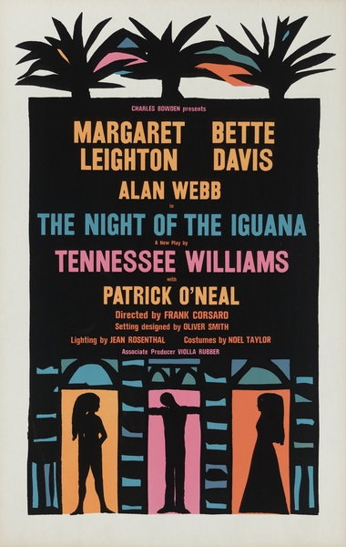 The Night of the iguana 1961 Artcraft Lithograph Poster 1905–1970 by IStockHistory com