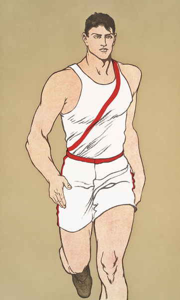 Runner 1908 by Edward Penfield by IStockHistory com