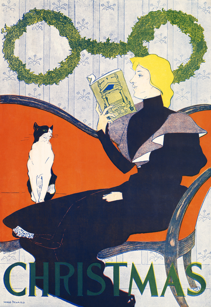 Vintage Christmas 1894 by Edward Penfield by IStockHistory com