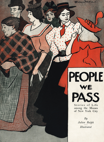 People we pass 1896 by Edward Penfield by IStockHistory com