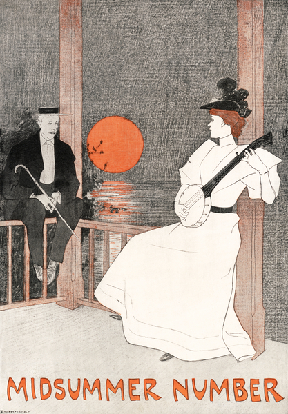 Midsummer Number ca. 1890-1900 by Edward Penfield by IStockHistory com