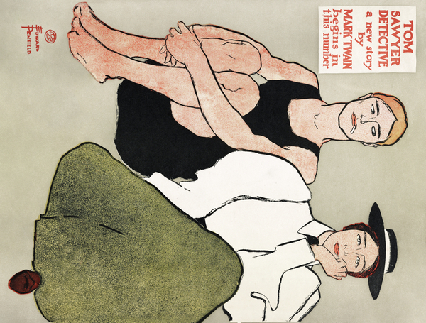 Two seated women 1896 by Edward Penfield by IStockHistory com