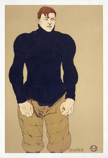 Athlete ca. 1907 by Edward Penfield by IStockHistory com
