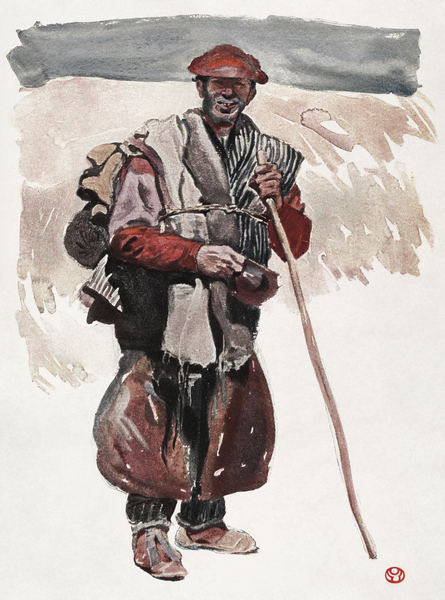 A Spanish tramp 1911 by Edward Penfield by IStockHistory com