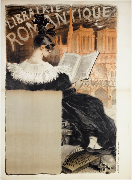 Librairie Romantique 1887 Poster by Eugène Samuel Grasset by IStockHistory com