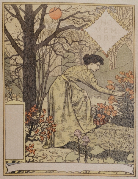 Novembre 1896-1898 Poster by Eugène Samuel Grasset by IStockHistory com