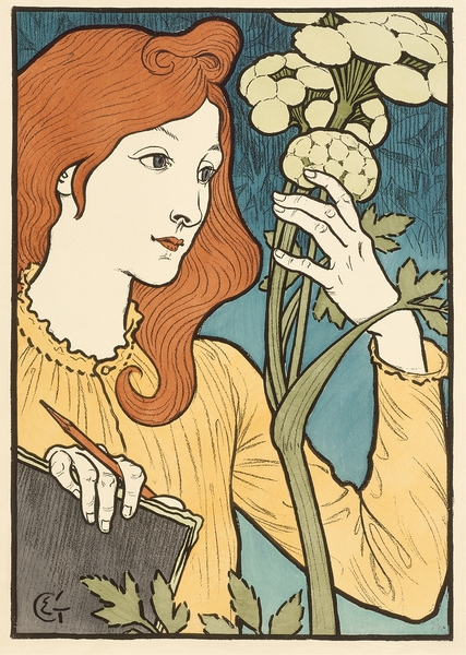 Salon des Cent 1894 Illustration by Eugène Samuel Grasset by IStockHistory com