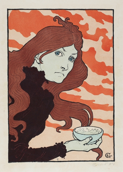 Vitrioleuse The Acid Thrower 1894 Illustration by Eugène Samuel Grasset by IStockHistory com