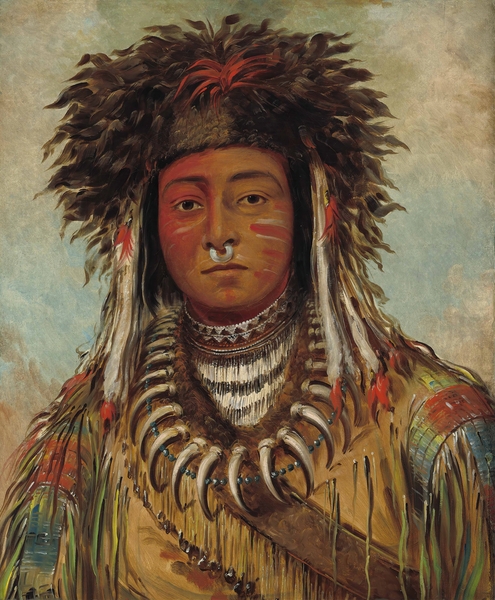 Boy Chief – Ojibbeway 1843 Print
