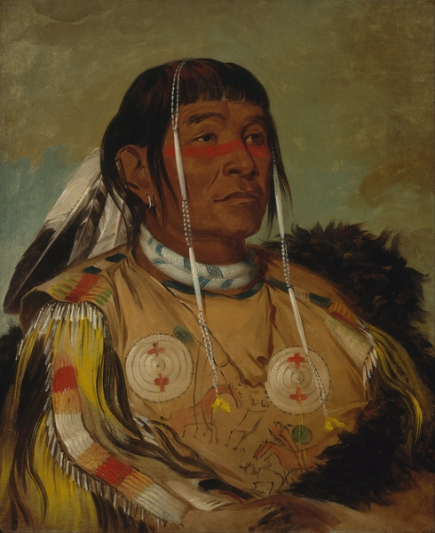Sha-có-pay The Six Chief of the Plains Ojibwa by IStockHistory com