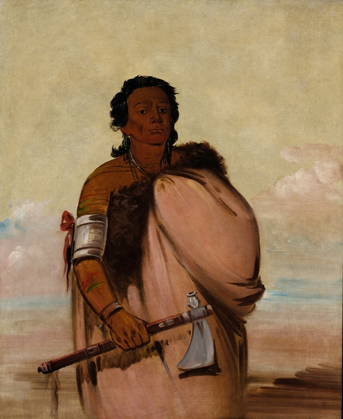 Ah’-Sho-Cole Rotten Foot a Noted Warrior 1834 by IStockHistory com