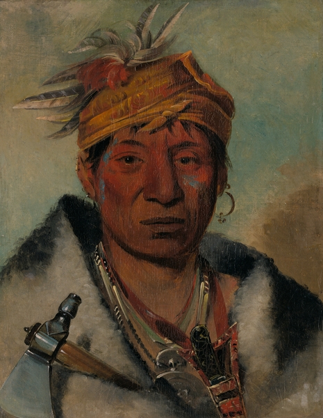 Ah-Yaw-Ne-Tak-Oár-Ron a Warrior 1831 by IStockHistory com
