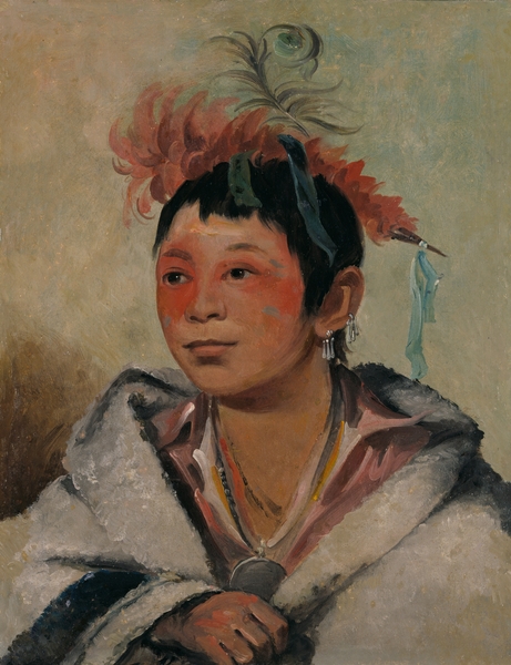 Aú-Nah-Kwet-To-Hau-Páy-O One Sitting In The Clouds a Boy 1831 by IStockHistory com
