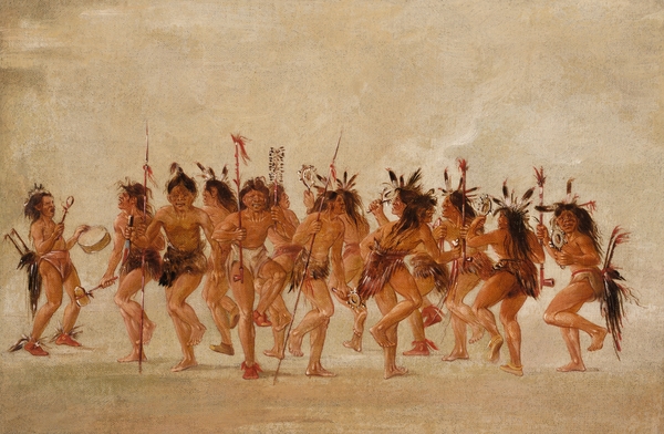 Beggar’s Dance Mouth of Teton River 1835-1837 by IStockHistory com