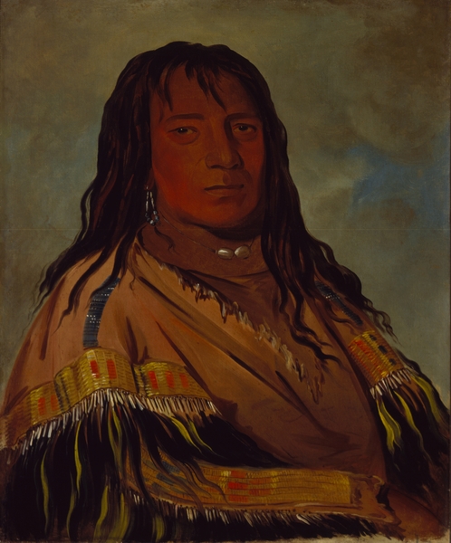 Chá-Tee-Wah-Née-Che No Heart Chief of The Wah-Ne-Watch-To-Nee-Nah Band 1832 by IStockHistory com
