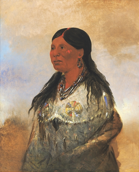 ón-Je-A-Pút-O Wife of Bear-Catcher 1832 by IStockHistory com