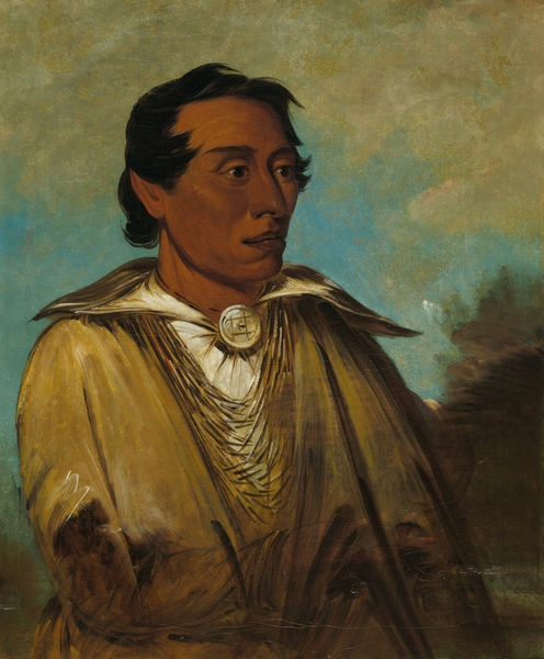 Kee-Án-Ne-Kuk Foremost Man Chief of The Tribe 1830 by IStockHistory com
