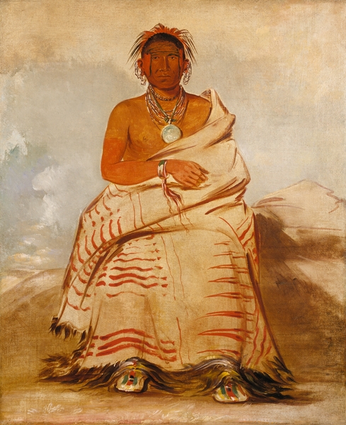 L’har-E-Tar-Rúshe Ill-Natured Man a Skidi Wolf Pawnee 1832 by IStockHistory com