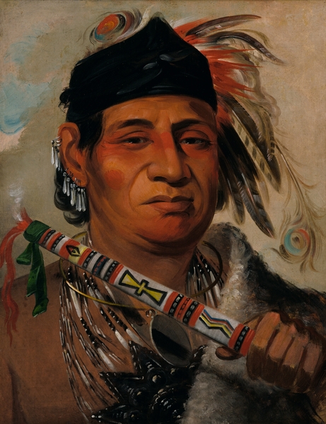 Mah-Kée-Mee-Teuv Grizzly Bear Chief of The Tribe 1831 by IStockHistory com