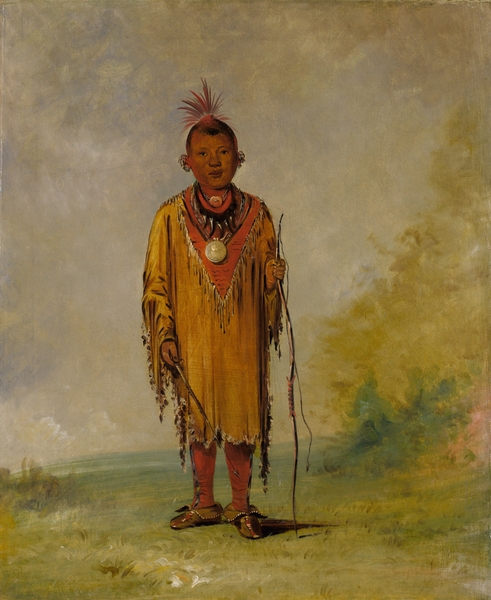 Me-Sóu-Wahk Deer’s Hair Favorite Son of Kee-O-Kúk 1835 by IStockHistory com