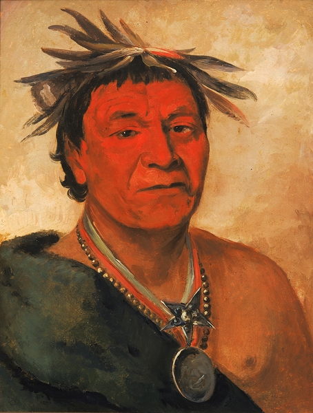 O-Ho-Páh-Sha Small Whoop a Distinguished Warrior 1831 by IStockHistory com