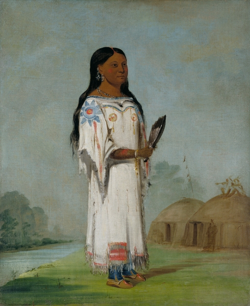 Seet-Sé-Be-A Midday Sun a Pretty Girl 1832 by IStockHistory com