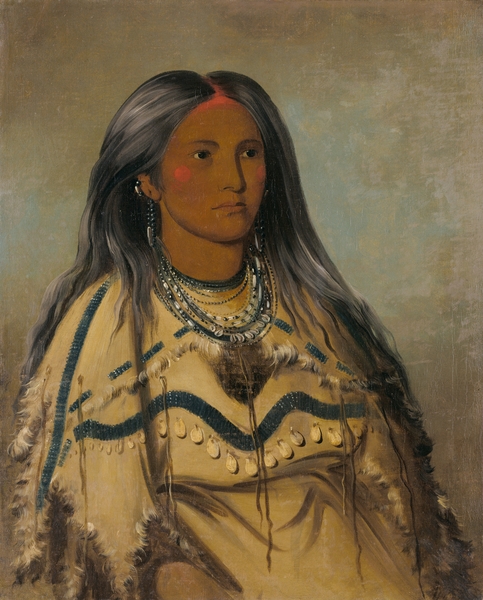 Sha-Kó-Ka Mint a Pretty Girl 1832 by IStockHistory com