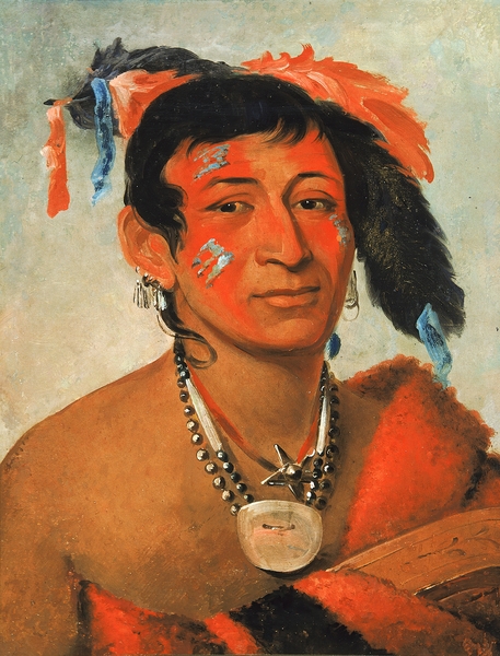 Sha-Wá-No The South a Noted Warrior 1831 by IStockHistory com