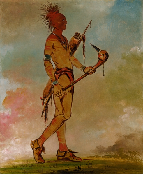 Shin-Ga-Wás-Sa Handsome Bird 1834 by IStockHistory com