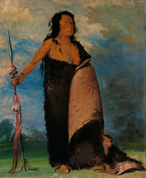 Shoo-De-Gá-Cha The Smoke Chief of The Tribe 1832 by IStockHistory com