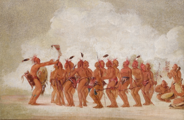 Slave Dance Sac And Fox 1835-1837 by IStockHistory com