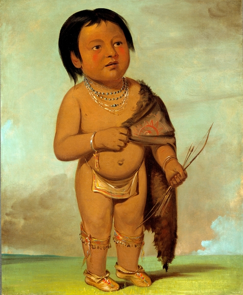 Tcha-Aés-Ka-Ding Grandson of Buffalo Bull’s Back Fat 1832 by IStockHistory com