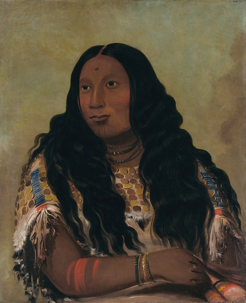 Tchón-Su-Móns-Ka Sand Bar Wife of The Trader François Chardon 1832 by IStockHistory com