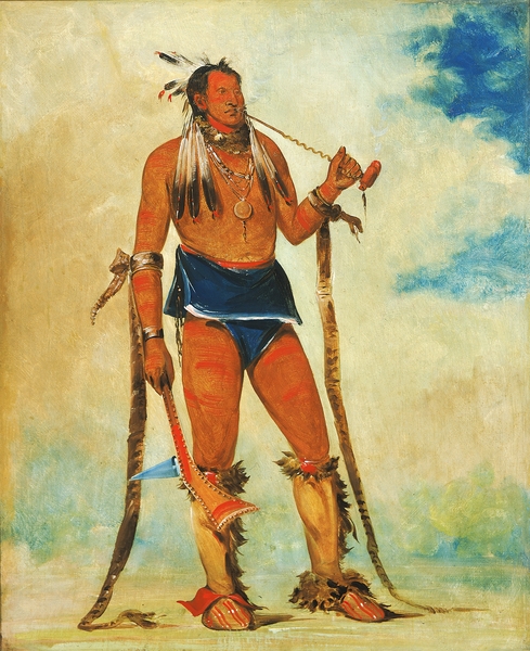 Wah-Chee-Háhs-Ka Man Who Puts All Out of Doors 1835 by IStockHistory com