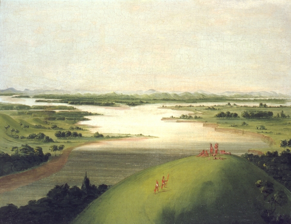 Mouth Of The Platte River 900 Miles Above St. Louis 1832 by IStockHistory com