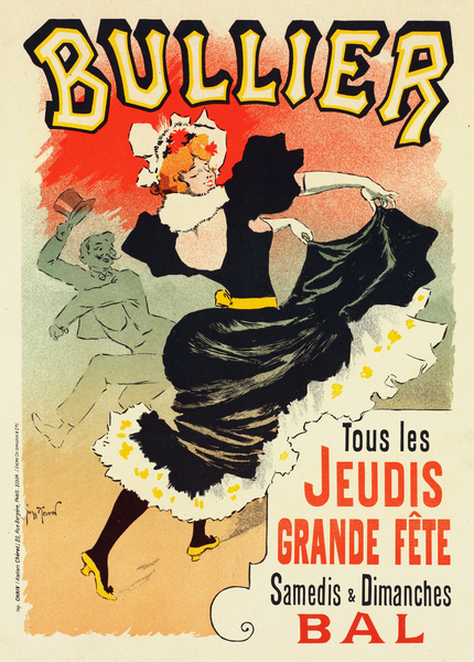 Affiche Pour Le ‘bal Bullier’ 1899 Posters by Georges Meunier by IStockHistory com