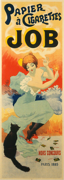 Papier À Cigarettes Job 1894 Posters by Georges Meunier by IStockHistory  com Wall Art