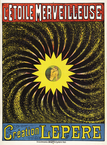 L’etoile Merveilleuse Création Lepere 1880 Posters by Georges Meunier by IStockHistory com