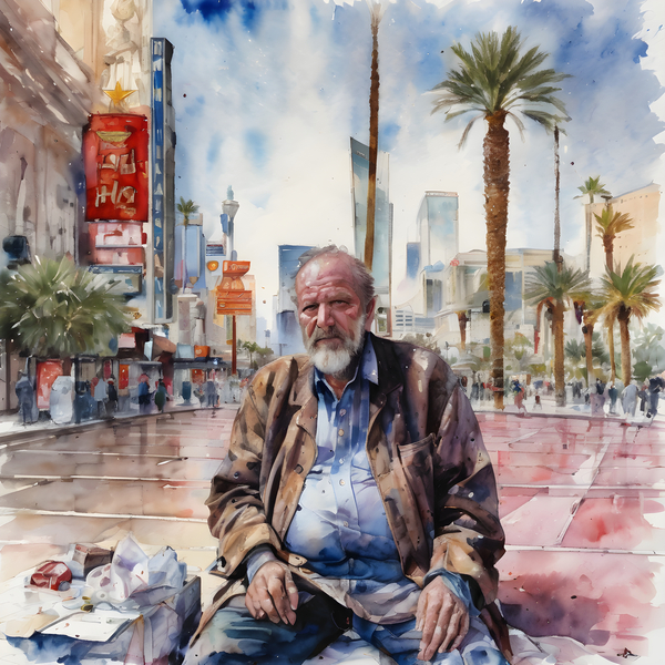 Watercolor “ Decisions Decisions Decisions” By Bruce Lazarus by IStockHistory com