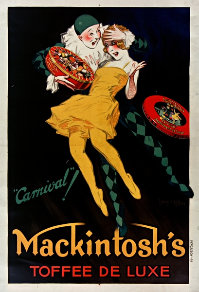 Carnival! Mackintosh’s toffee de luxe 1930 by Jean dYlen Poster by IStockHistory com